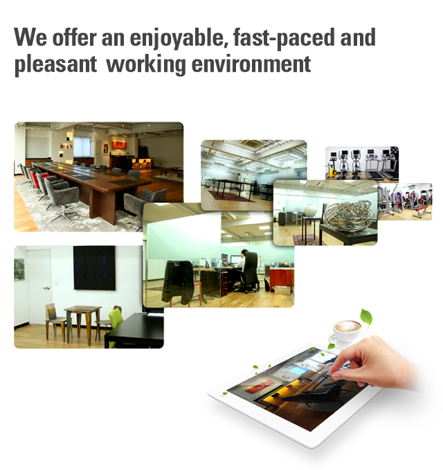 We offer an enjoyable, fast-paced, pleasant  working environment.